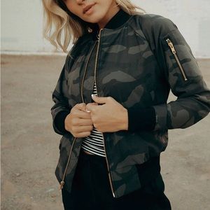 Albion Camo Bomber Jacket
